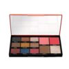 Swiss Beauty Vegas Love, Face and Eyes MakeUp Palette, Face MakeUp, Multicolor-02, 18g, SB-882