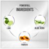 Vedicline Papaya And Lime Beauty Facial Kit For Natural Skin Care, 640ml - Image 2