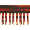 Roots Wide Teeth Comb for Wavy/Curly Medium Length Hair and Shampoo Use (Brown) No.28 - Image 2