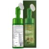 WOW Skin Science Aloe Vera Foaming Face Wash With Built-In Face Brush For Deep Cleansing - No Parabens, Sulphate, Silicones & Color, 150 mL - Image 2