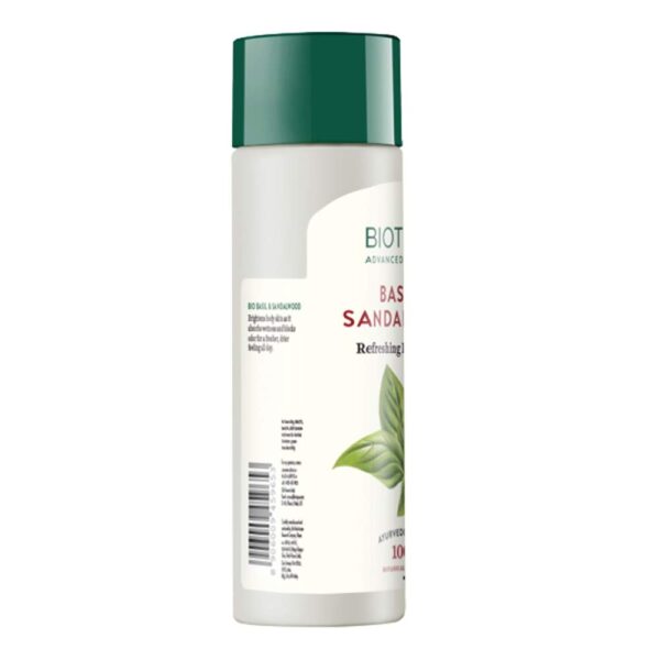 Biotique Bio Basil and Sandalwood Refreshing Body Powder, 150g - Image 2