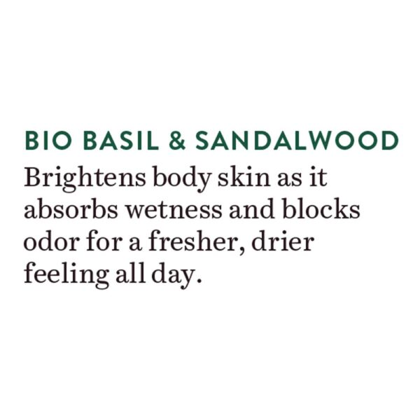 Biotique Bio Basil and Sandalwood Refreshing Body Powder, 150g - Image 5